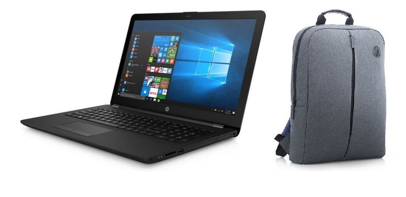 HP 15 Core i3-5005U 15.6" Notebook Bundle - Black