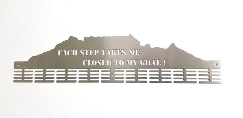 DCDesigners Each Step T-M 72 Tier Medal Hanger - Stainless Steel