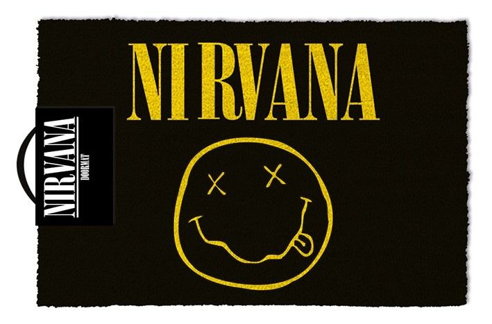 Nirvana: Smiley Door Mat (Parallel Import)