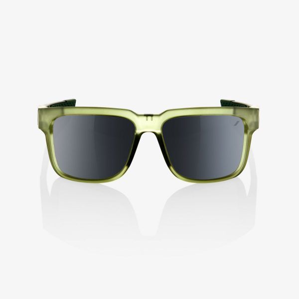 100% Type-S - Matte Translucent Olive Slate - Black Mirror Lens