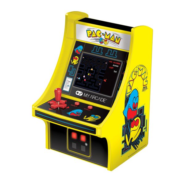 6 Collectible Retro Pac-Man Micro Player (Parallel Import)