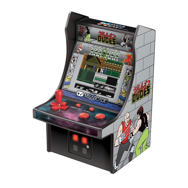 6 My Arcade Bad Dudes Micro Arcade Machine (Parallel Import)
