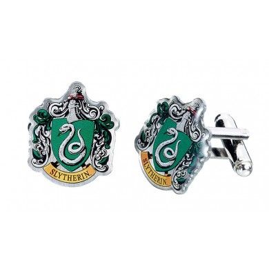 Harry Potter Slytherin Crest Cufflinks (Parallel Import)