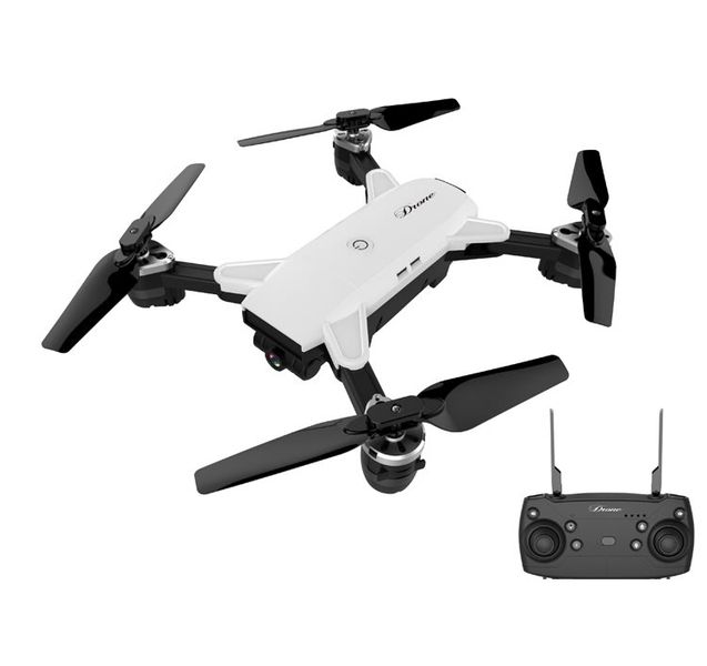 Smart Drone Quadcopter with 720P HD Camera - White