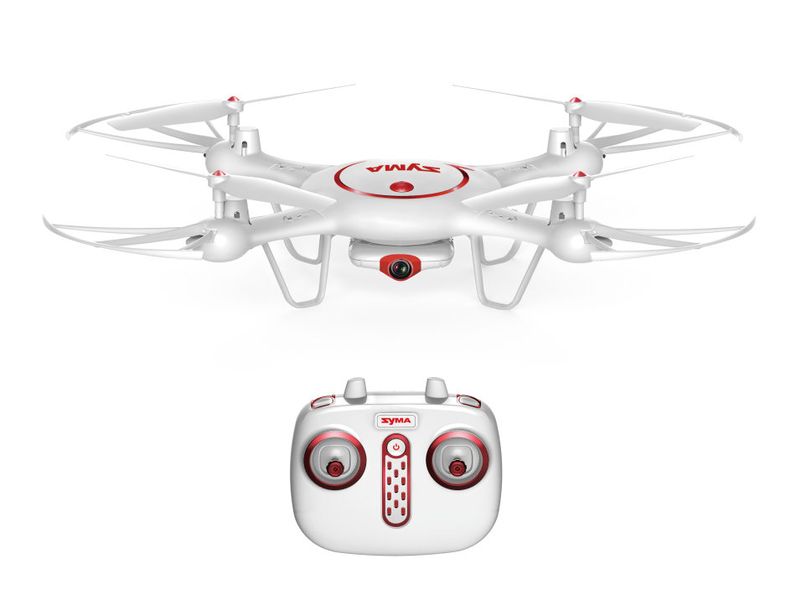 Syma X5UC RC Drone Quadcopter with HD Camera - White