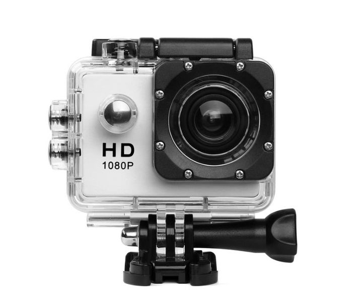 Nevenoe Full HD 1080P Waterproof Sport Action Camera Camcorder - Silver