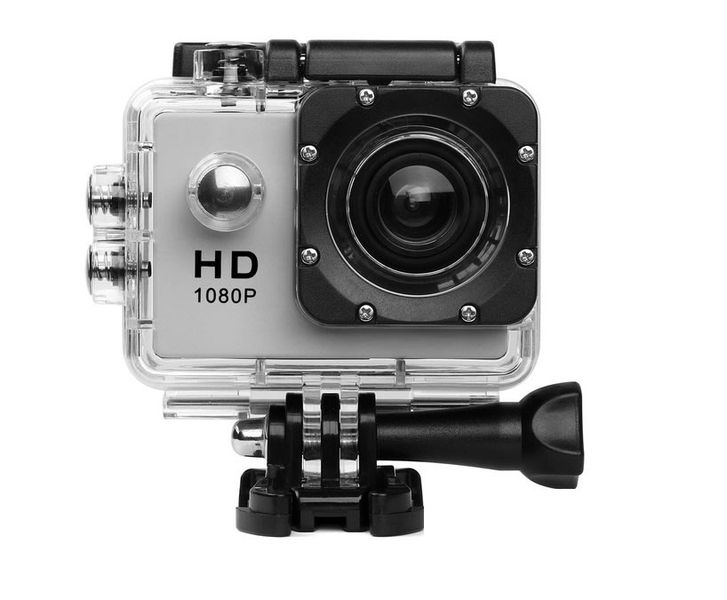 Nevenoe Full HD 1080P Waterproof Sport Action Camera Camcorder - Silver