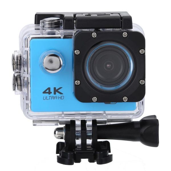 Ultra HD 4K Waterproof Sports Action Camera Camcorder - Silver