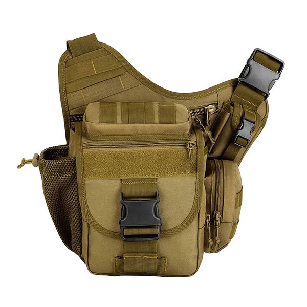Multi-Functional Tactical Messenger Shoulder Bag - Desert Digital