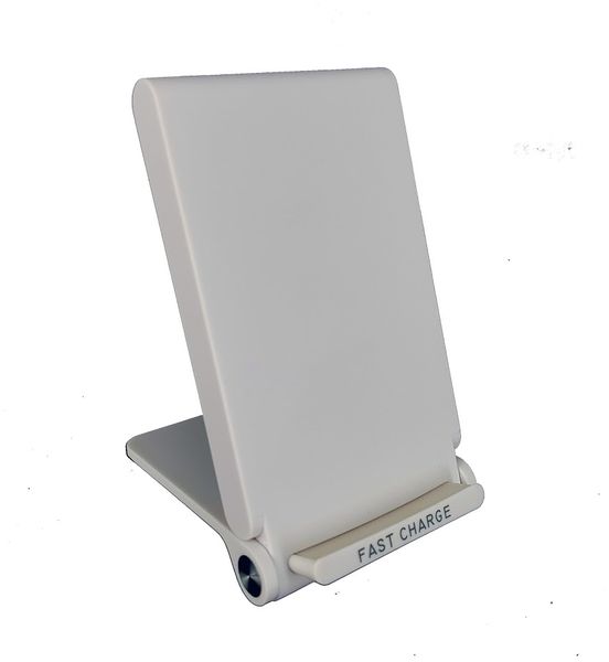 Wireless Charger Stand 3 Coils - White
