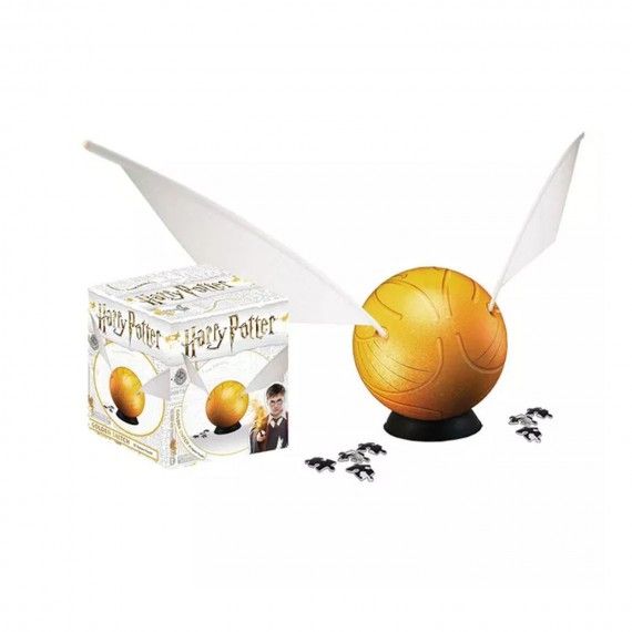 Harry Potter 3 Inch Mini Golden Snitch 4D Jigsaw Puzzle (Parallel Import)