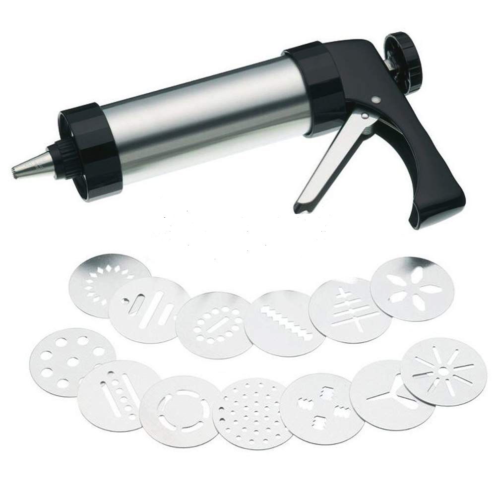 Stainless Steel Cookie Press Gun Set Shop Today. Get it Tomorrow