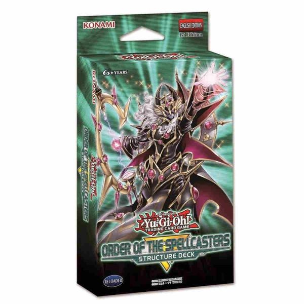 Yu-Gi-Oh Structure Deck Order Of The Spellcasters