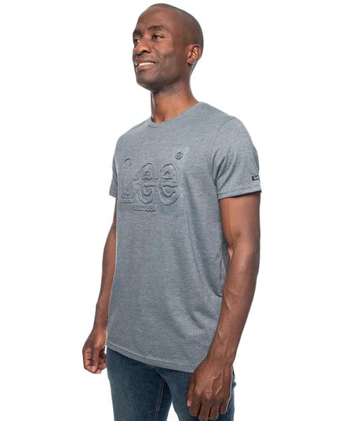 Lee Classic Tee-Flat Silver Heather