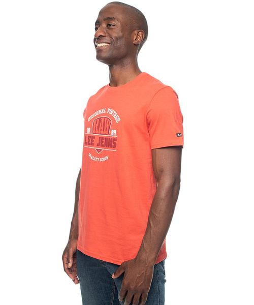 Lee Raw Tee-Burnt Orange
