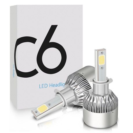 C6 9005 LED Headlight 6000K colour All In One Compact Design, Shop Today.  Get it Tomorrow!