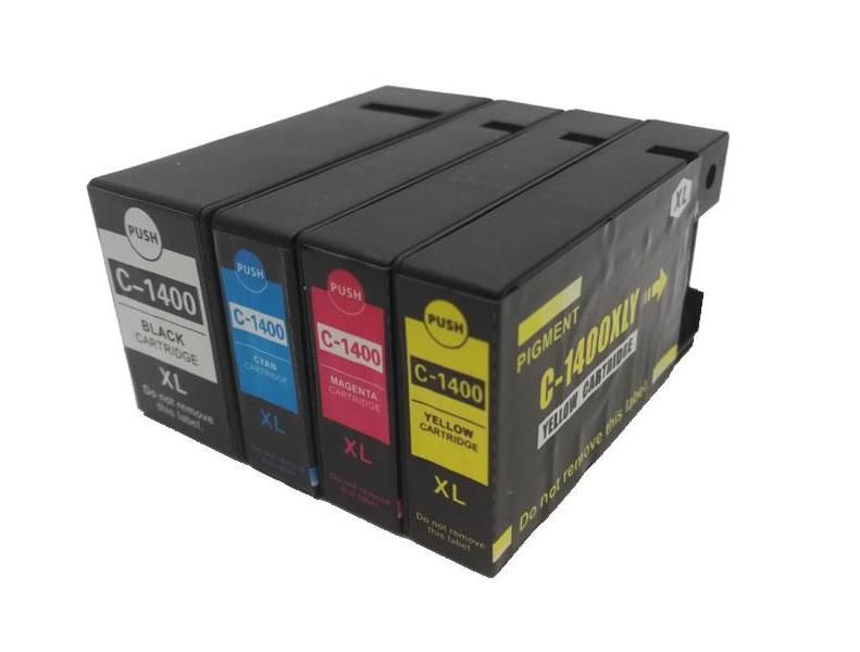 Ink Cartridge Multipack Compatible with Canon 1400XL / 1400