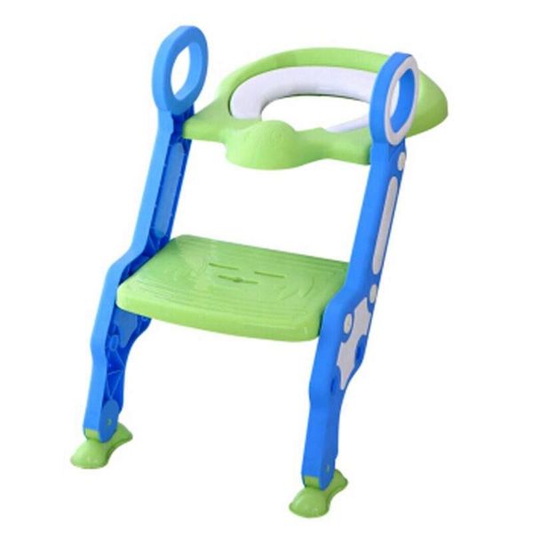 Gggles Padded Toilet Ladder Chair - Blue
