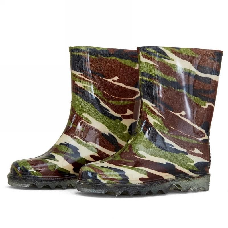 camo gumboots