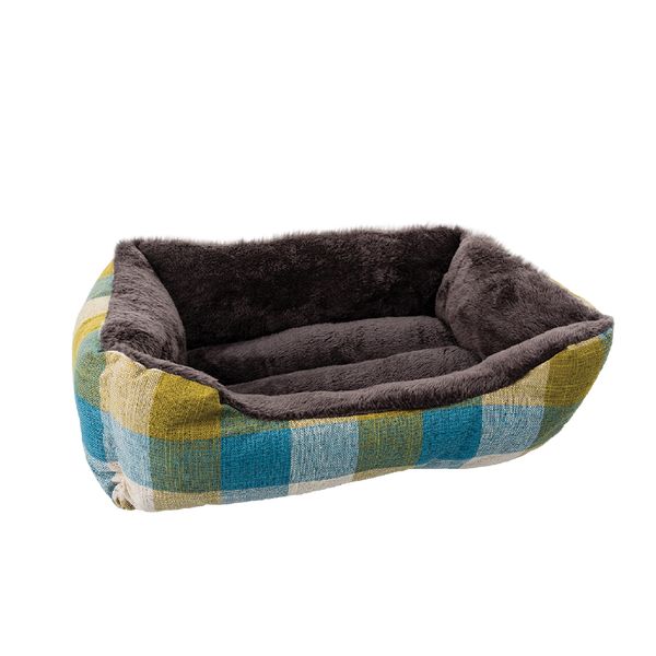 Rectangle Pet Bed with Fur