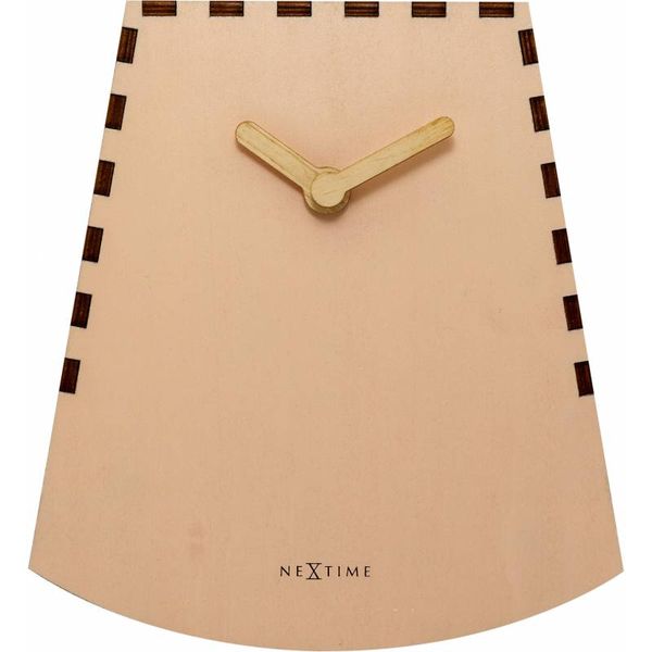 NeXtime 20cm Rocky Wood Motion Table/Desk Clock - Designed by StudioPang