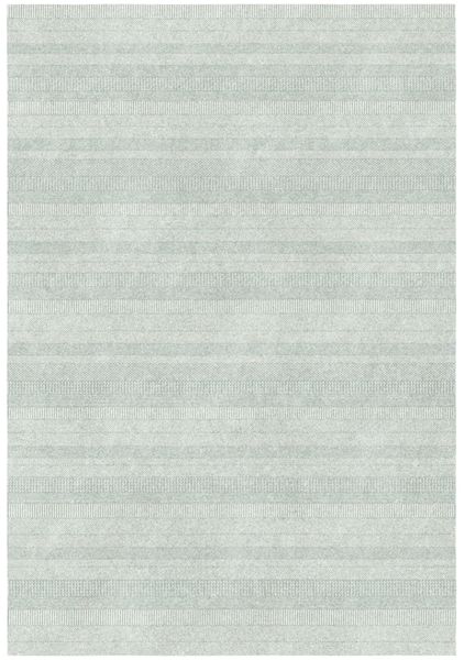Rugs Original Mag Opus Pale Green &amp; Light Grey Linear Design