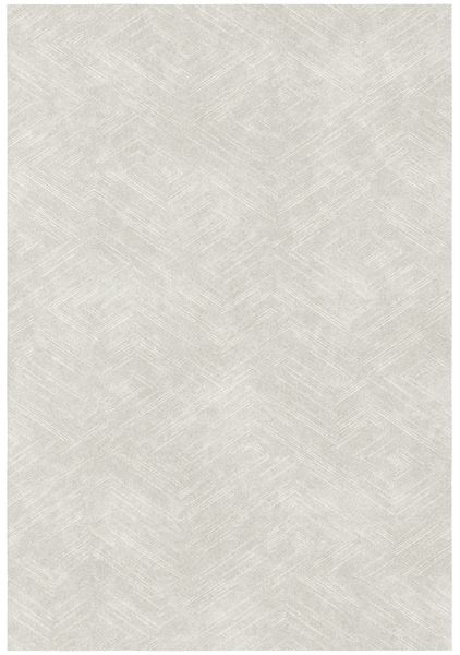 Rugs Original Mag Opus Light Grey Rug, Faint Art Deco Inspired Design