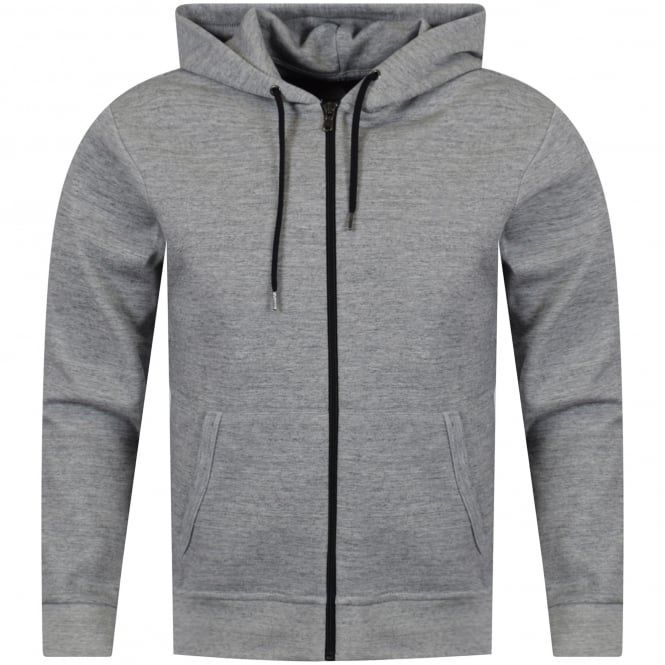 FM London Mens Grey Slim Fit Hoodie - Grey | Shop Today. Get it ...