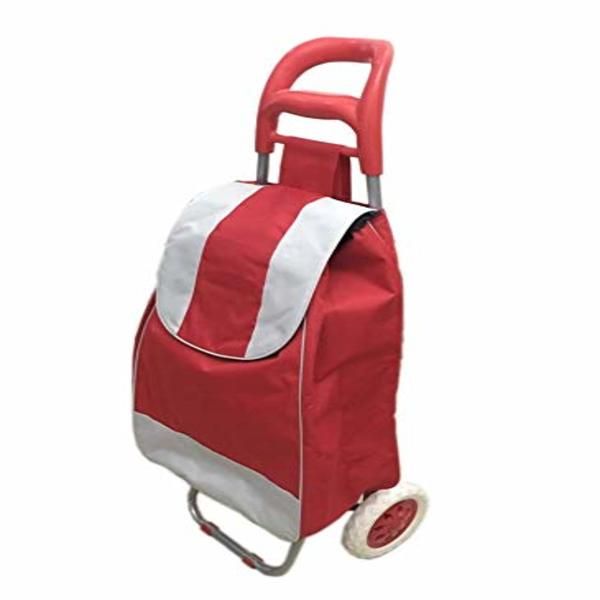Grocery Trolley Shopping Bag - Red