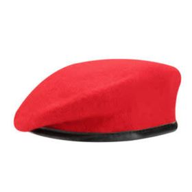 red beret cap