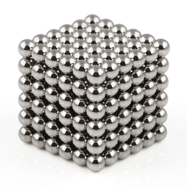 Magnetic Balls - 5mm Silver - 216 Pieces
