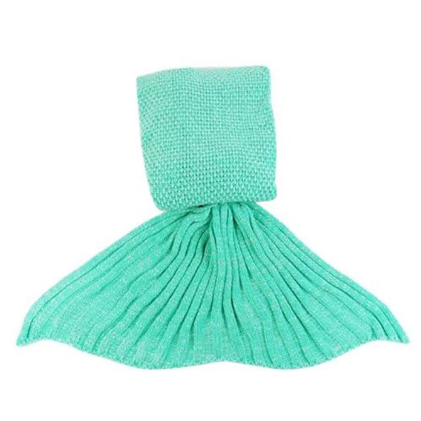 Teen/Adult Mermaid Tail Blanket - Green (7082)