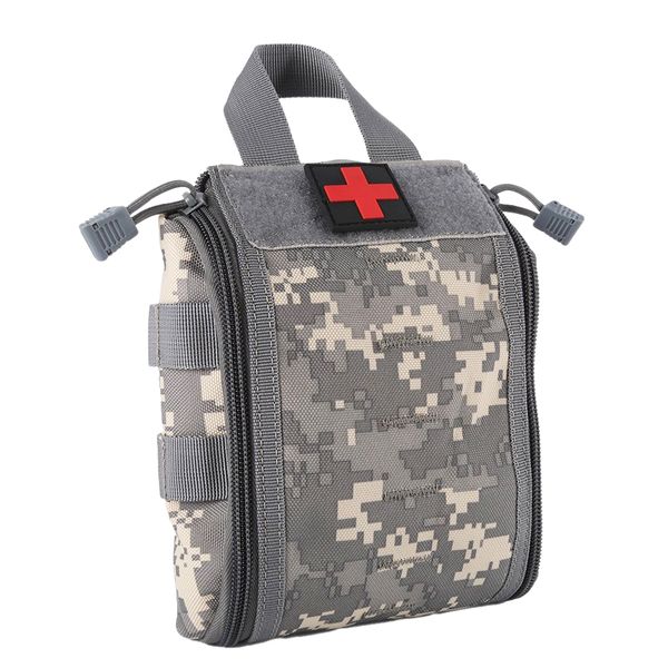 Tactical IFAK Medical Molle Pouch - ACU Camo