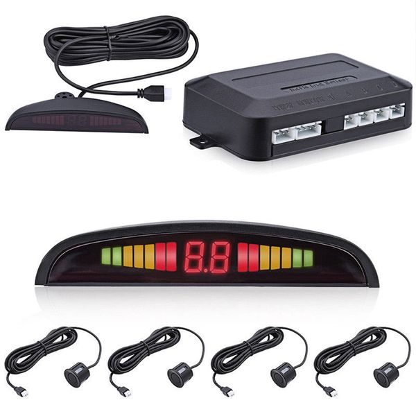 Car Reverse Parking Sensor Assistant - White