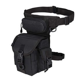 Multi-Purpose Military Tactical Molle Drop Leg Bag - Black | Shop Today ...