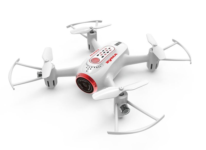 Syma X22W Smart Drone with HD Camera &amp; Real-time Live Viewing - Black