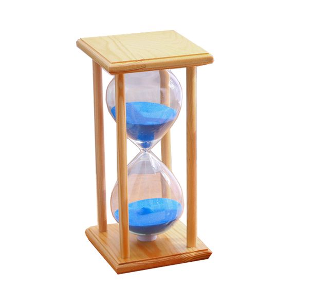 30 Minutes Wooden Sand Sandglass Hourglass Timer