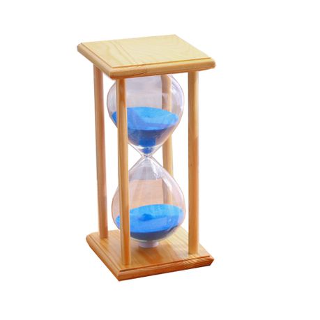 30 minute wooden 2025 hourglass