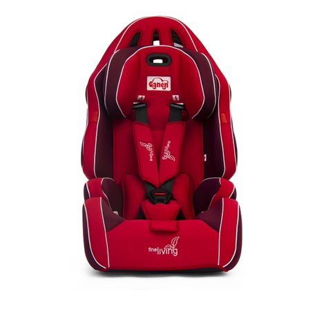Fine Living - Car Seat - Red Maroon 