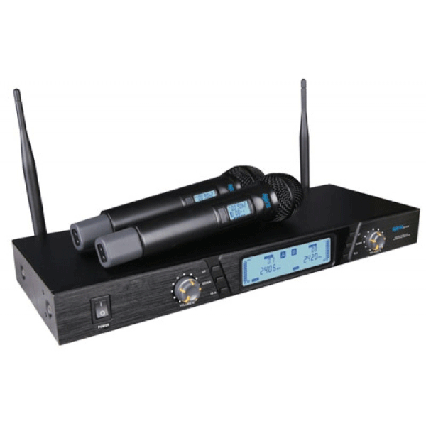 Hybrid G-DV Dual Cordless Microphone Set - Handheld + Handheld