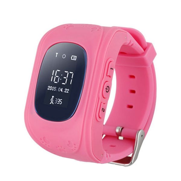 Baneen Real Time Kids GPS Tracker Smart Watch - Pink