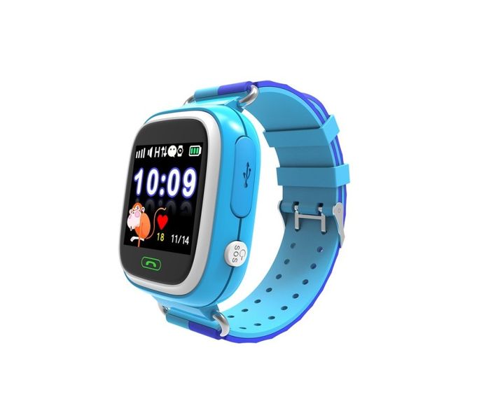Nevenoe Touch Screen Real Time Kids GPS Tracker Smart Watch - Pink