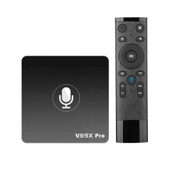 Nevenoe Smart Android TV Box Media Player With Voice Remote