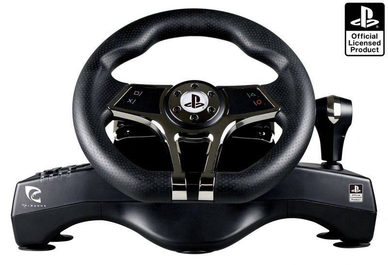 Piranha PS4 and PS3 Speed Racing wheel (PS4)