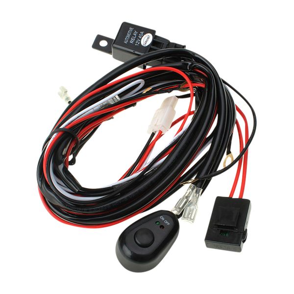 Wiring Harness 2.5m 12V/40A For Led Bar