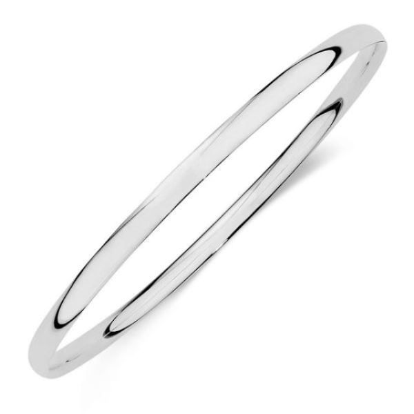 Carlu Jewellery 6mm Sterling Silver Bangle x 65