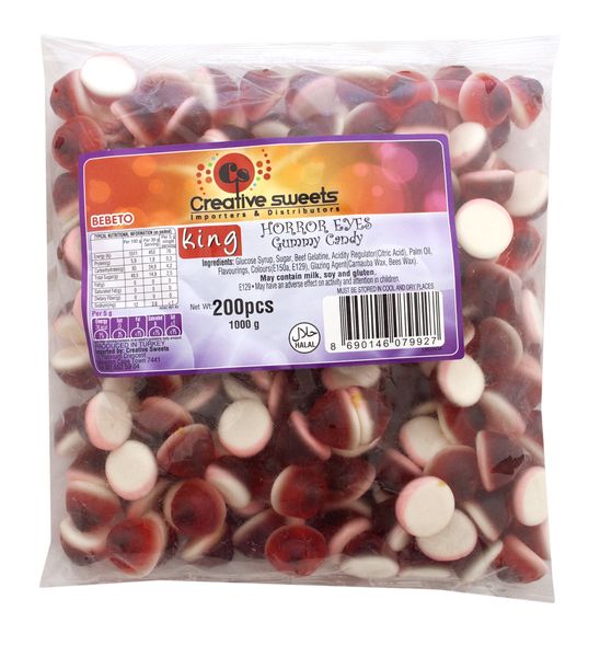 King Candy - Horror Eyes Bulk Bag 2 x 1 Kg