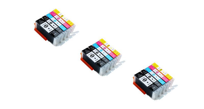 Canon 450XL # 451/450XL/451/451XL Compatible Ink Cartridges - Multipack X 3