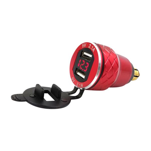 Hella USB Charger - Red