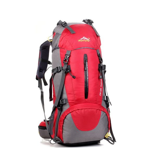 Garmanna 50L Mountain Hiking Camping Backpack Bag - Navy Blue